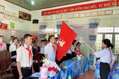 Đại hội Liên đội trường THCS Trần Phú nhiệm kỳ năm học 2025-2026