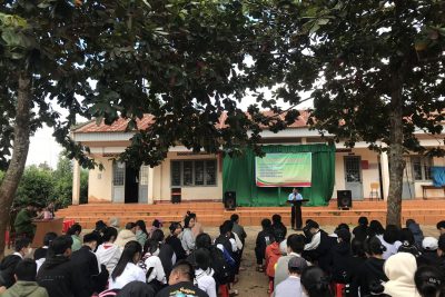 Một số hoạt động chào mừng 78 năm ngày thành lập QĐND Việt Nam của Liên đội trường THCS Trần Phú