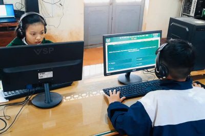Học sinh trường THCS Trần Phú thi Olympic tiếng Anh trên Internet (IOE) cấp Quốc gia năm học 2025-2026