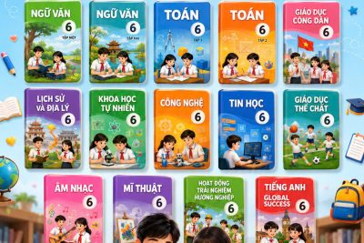 THÔNG BÁO BỘ SÁCH GIÁO KHOA LỚP 6 SỬ DỤNG TRONG NĂM HỌC 2026-2027
